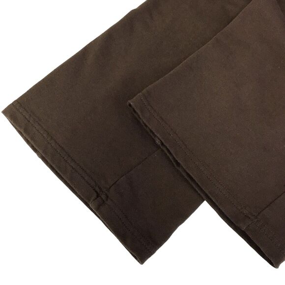 Lapis Pants Womens Medium Sweat Brown Embroidered Drawstring - Picture 7 of 9